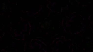 Işık efektli soyut fraktal arkaplan