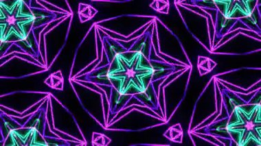 Işık efektli soyut fraktal arkaplan