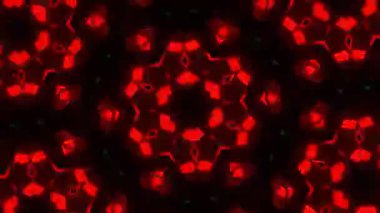 Işık efektli soyut fraktal arkaplan