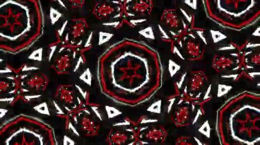 Işık efektli soyut fraktal arkaplan