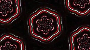 Işık efektli soyut fraktal arkaplan