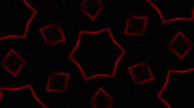 Işık efektli soyut fraktal arkaplan