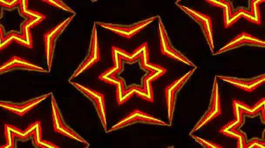 Işık efektli soyut fraktal arkaplan