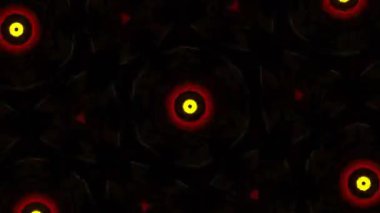 Işık efektli soyut fraktal arkaplan