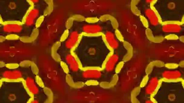 Işık efektli soyut fraktal arkaplan