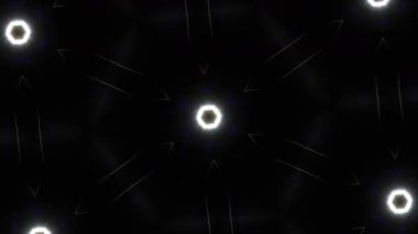 Işık efektli soyut fraktal arkaplan