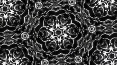 Işık efektli soyut fraktal arkaplan