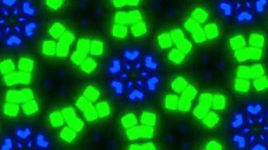 Işık efektli soyut fraktal arkaplan