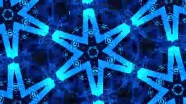 Işık efektli soyut fraktal arkaplan, senin tasarımın.