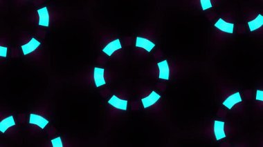 Işık efektli soyut fraktal arkaplan, senin tasarımın.