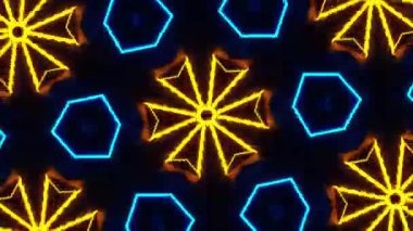 Soyut renkli festival dekorasyonu