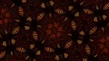 Renkli şekilli soyut arkaplan