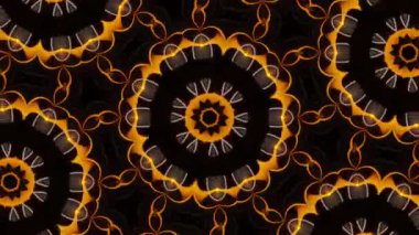 soyut renkli ışıkların kaleydoskop deseni