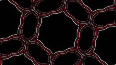 Koyu pembe, kırmızı çizgili vektör arkaplanı.