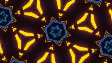 Kaleydoskopik düşük polyester doku arka planı. Mozaik arkaplan