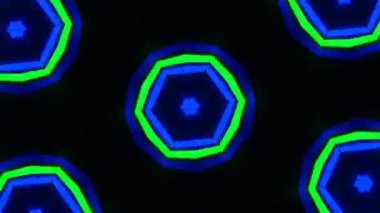 Soyut kaleydoskopik ışıklar arka plan