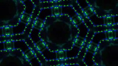 Hayali bereketli fraktal doku oluşturulmuş resim soyut arkaplan