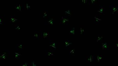 Soyut kaleydoskopik ışıklar arka plan