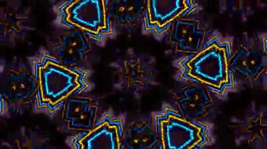 Renkli kaleydoskop arka planı. soyut tasarım, modern doku