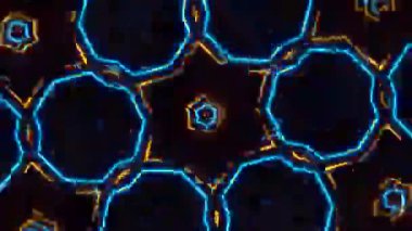 Soyut kaleydoskopik ışıklar arka plan