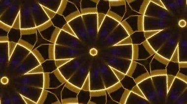 Işık efektli soyut fraktal arkaplan.