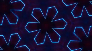 Resimsel bereketli fraktal desen resmi soyut arkaplan