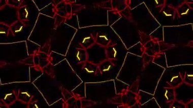 Hayali bereketli fraktal doku oluşturulmuş resim soyut arkaplan