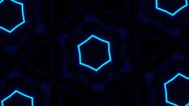 Kaleydoskop desenli soyut renkli arkaplan.