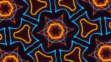 Parlak çizgileri olan soyut arkaplan