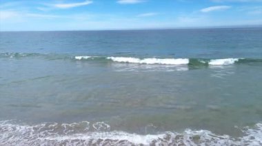 Kaliforniya, Redondo Sahili 'ne Dalgalar Düştü