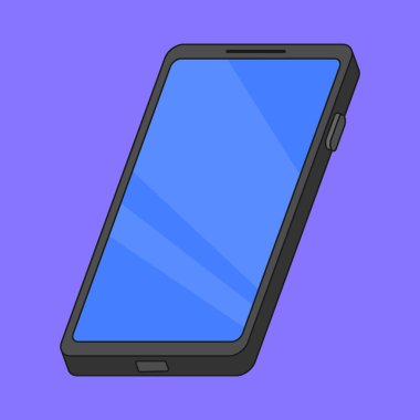 Akıllı telefon cihazı teknoloji ikon vektör illüstrasyon tasarımı. akıllı telefon vektör illüstrasyonu