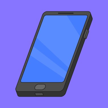 Akıllı telefon cihazı teknoloji ikon vektör illüstrasyon tasarımı. akıllı telefon vektör illüstrasyonu