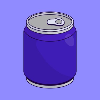 Soda ikonu yönlendirebilir. Soda kutusu illüstrasyon vektörü. soda içecek simgesi.