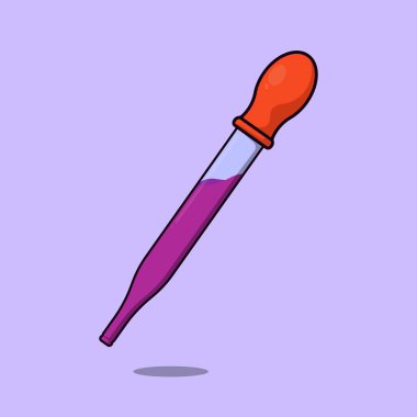 Kimya Düşüren Vektör Simgesi Resimlendirme Kimyasal Bırakıcı simgesi