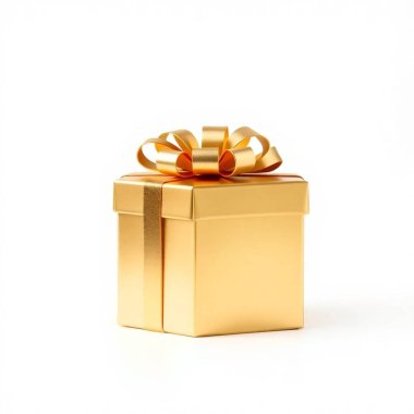 hediye kutusu ile altın şerit