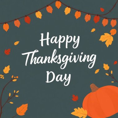 Şükran Günü tebrik kartın kutlu olsun..