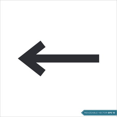 Ok Simgesi Vektör Şablonu Çizim Eğilimi Tasarımı