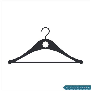 askı simgesi vektör örnekleme tasarımı