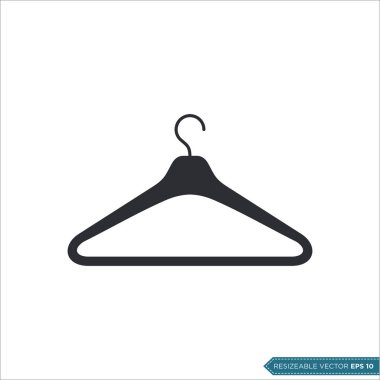 askı simgesi vektör örnekleme tasarımı