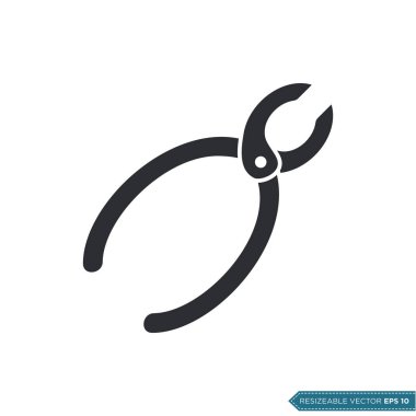 Moda Pense Aracı Simge Vektör Şablonu Çizim Tasarımı