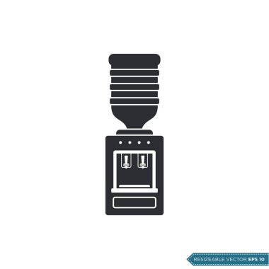 Su Ayıklayıcı Simgesi Vektör Şablonu İllüstrasyon Tasarımı EPS 10