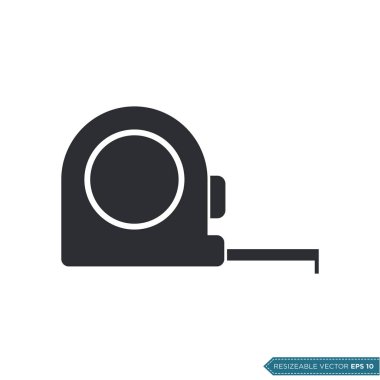 Teyp Simgesi Vektör Şablonu Çizim Tasarımı EPS 10