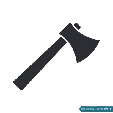 Eksen Simgesi Vektör Düz Tasarım Çizim Tasarımı EPS 10