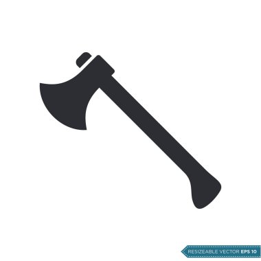 Eksen Simgesi Vektör Düz Tasarım Çizim Tasarımı EPS 10