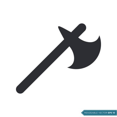 Eksen Simgesi Vektör Düz Tasarım Çizim Tasarımı EPS 10