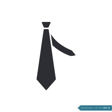 Basit Bağlantı Simgesi Vektör Şablonu Düz Çizim Tasarımı EPS 10