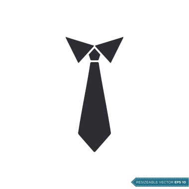 Basit Bağlantı Simgesi Vektör Şablonu Düz Çizim Tasarımı EPS 10