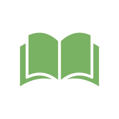 Moda Kitap Kırtasiyesi Eğitim Simgesi Vektör Şablonu Çizim Tasarımı