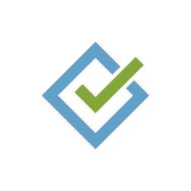 İşaretleme işareti, Kontrol Listesi Simgesi Vektör Şablonu Çizim Tasarımı