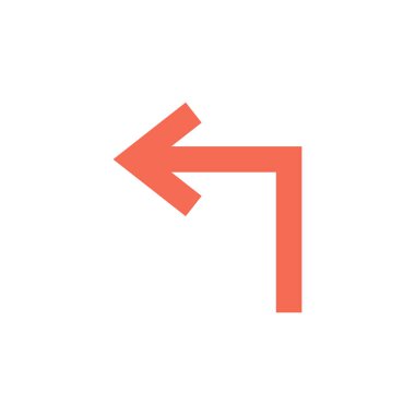 Ok Simgesi Vektör Şablonu Çizim Eğilimi Tasarımı